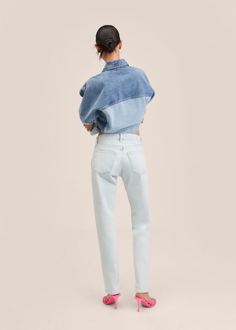 MANGO regular Jeans 'Bella' i blå