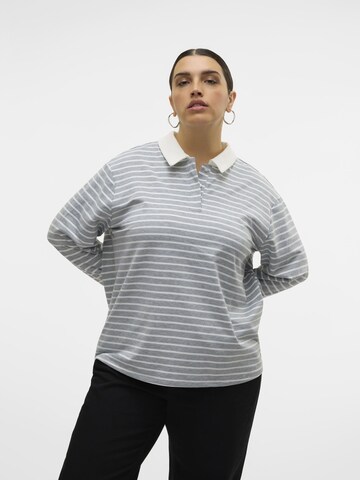 Vero Moda Curve Shirt 'VMAlma' in Grijs: voorkant