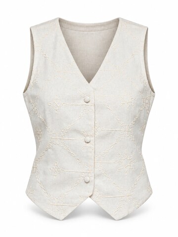 Ombre Weste‌‌‌ in Beige: Vorderseite