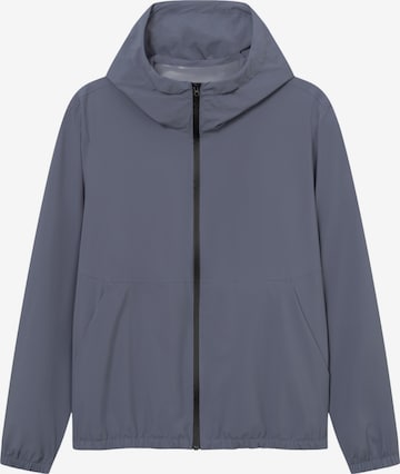 Veste mi-saison BOMBOOGIE en bleu : devant