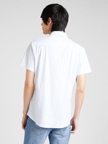JACK & JONES Slim fit Button Up Shirt 'JPRBLAACTIVE' in Blue