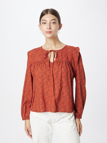 Compania Fantastica Bluse in Rot: predná strana