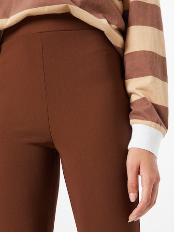 Koton Flared Pants in Brown