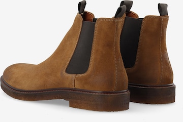 Chelsea Boots Bianco en marron