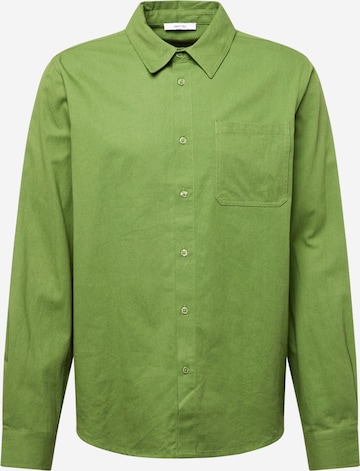 ABOUT YOURegular Fit Košulja 'Georg' - zelena boja: prednji dio