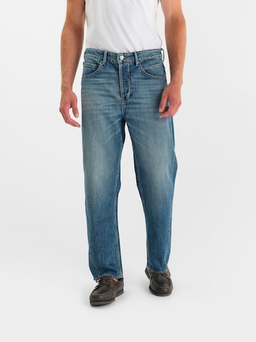 Loosefit Jean Le Temps Des Cerises en bleu : devant