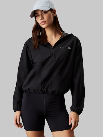 Calvin Klein Sport Tussenjas in Zwart: voorkant