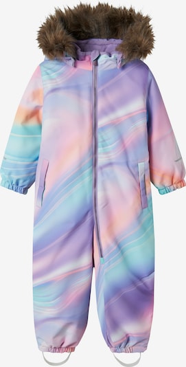 Funkcinis kostiumas 'NMFSNOW10' iš NAME IT, spalva – šviesiai mėlyna / ruda / alyvinė spalva / rožių spalva, Prekių apžvalga
