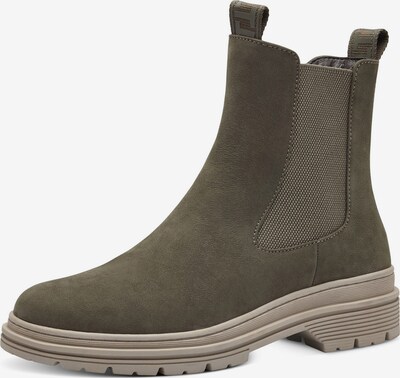 TAMARIS Chelsea Boots en kaki, Vue avec produit