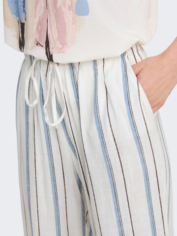 Loosefit Pantalon 'ONLSIESTA' ONLY en blanc