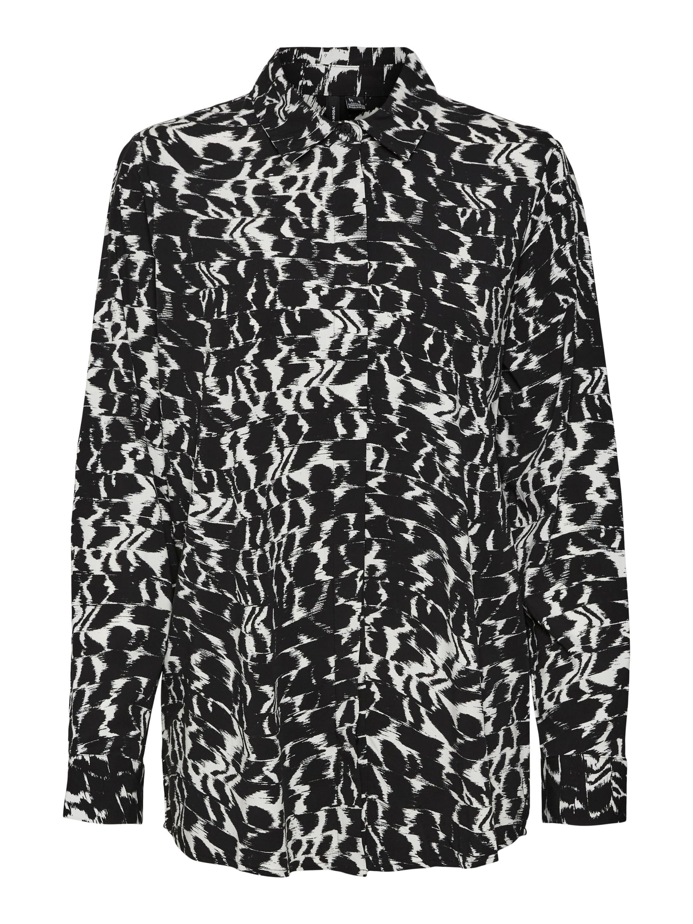 Chemisier 'RITA BECCA' VERO MODA en noir : devant