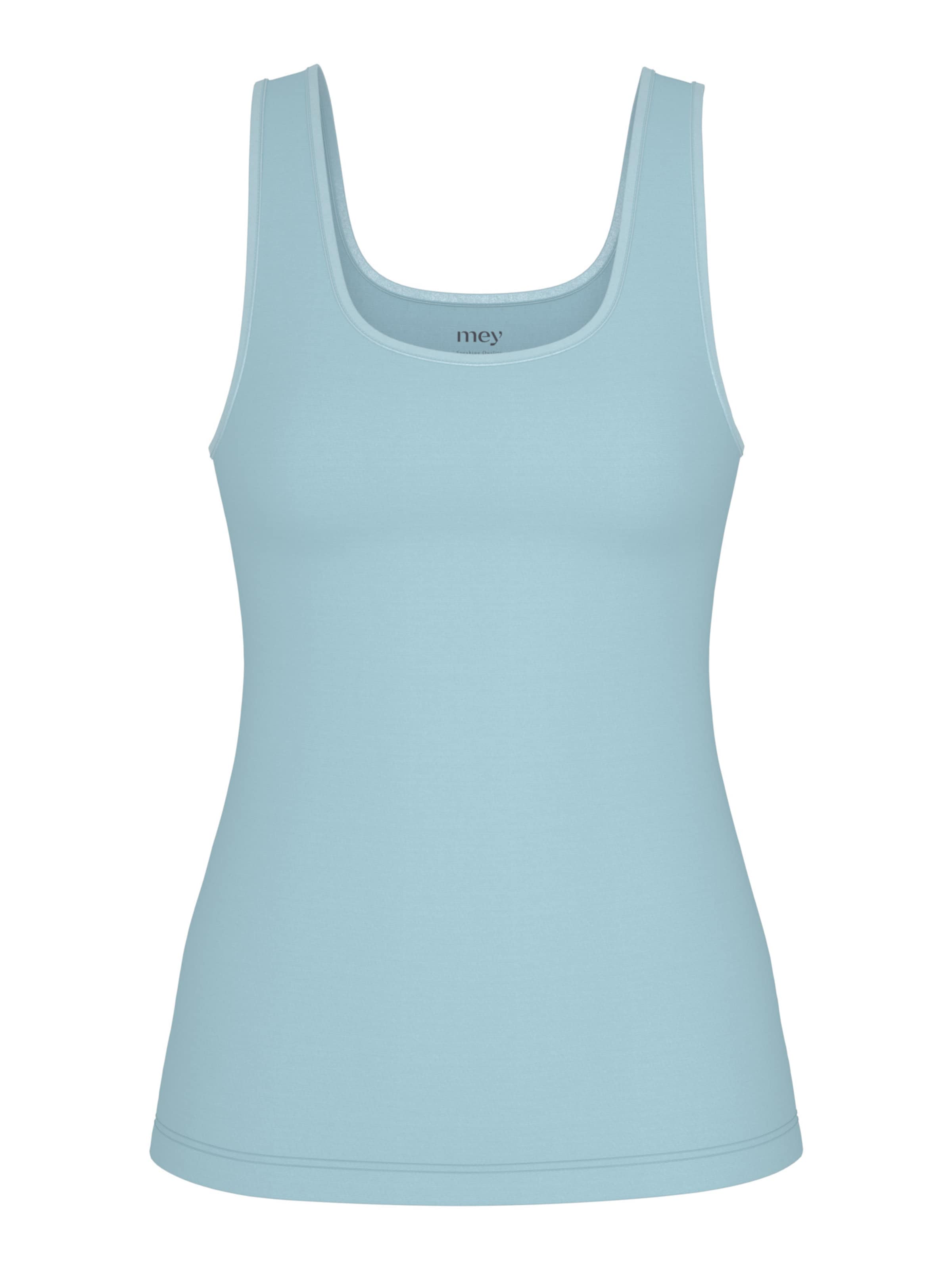 Mey Onderhemd 'Emotion' in Blauw: voorkant