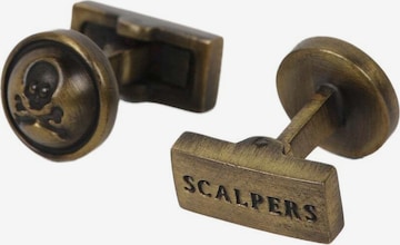 Scalpers Копчета за маншети 'Dared' в злато: отпред