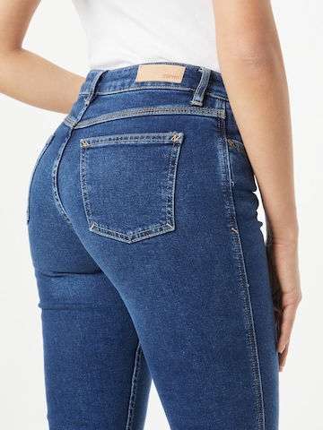 ESPRIT Slimfit Jeans i blå