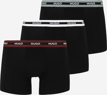 HUGO Шорты Боксеры в Черный: спереди