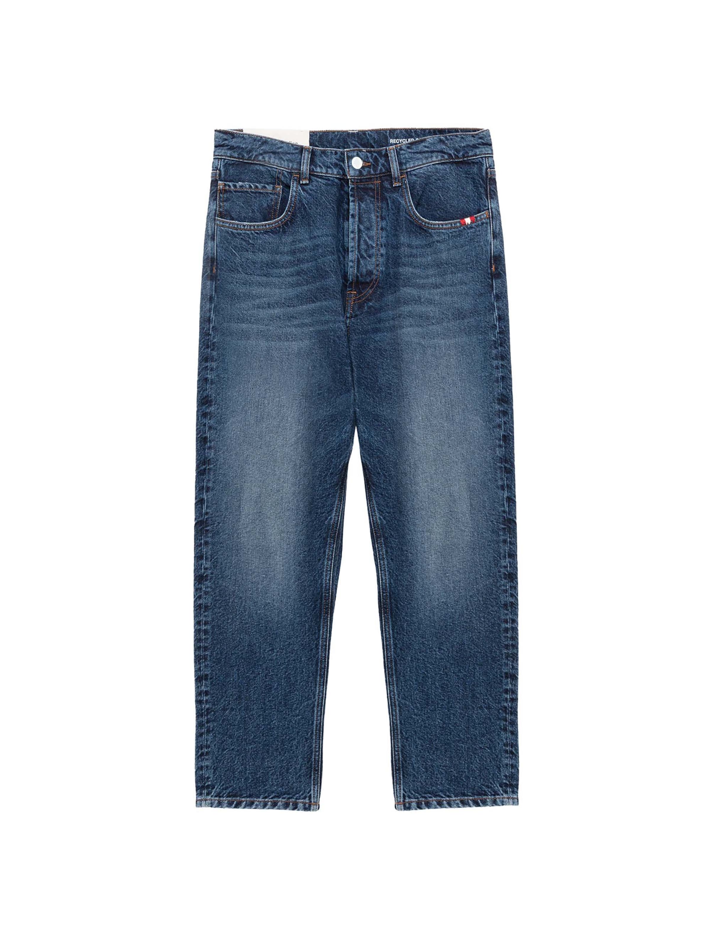 AMISH Loosefit Jeans 'Jeremiah Man' in Blauw: voorkant