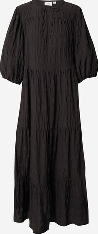 Robe 'Damaris' SAINT TROPEZ en noir : devant