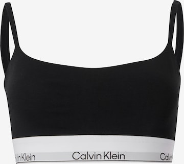 Soutien-gorge Calvin Klein Underwear en noir : devant