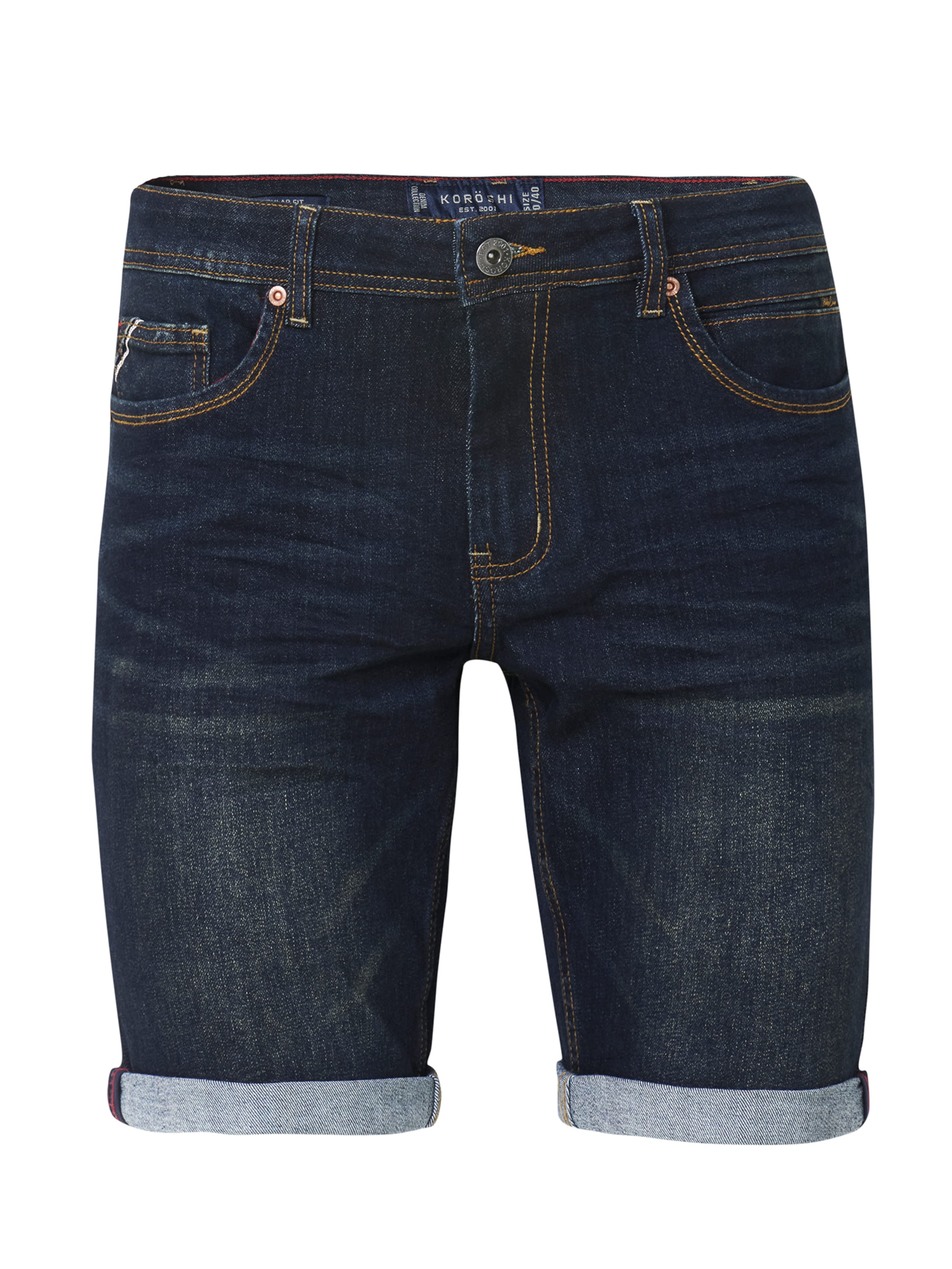 KOROSHI Slimfit Farkut värissä sininen: etupuoli