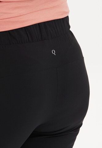 Q by Endurance Tapered Trainingshose 'Maia' in Schwarz