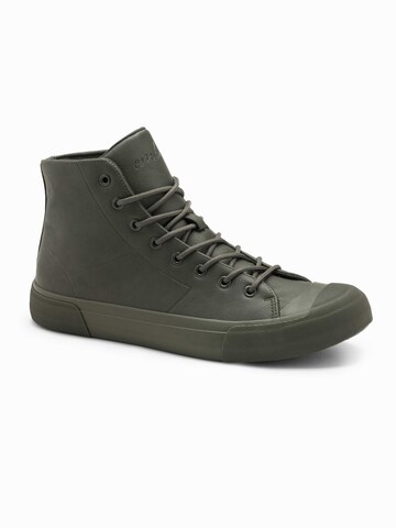 Ombre High-top trainers in Green