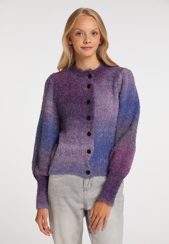 MYMO Strickjacke in Lila: predná strana