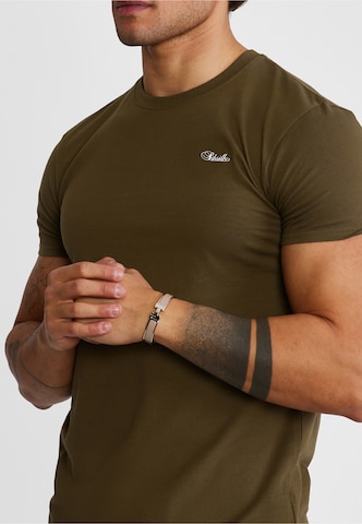 SikSilk Koszulka 'Essentials' w kolorze zielony