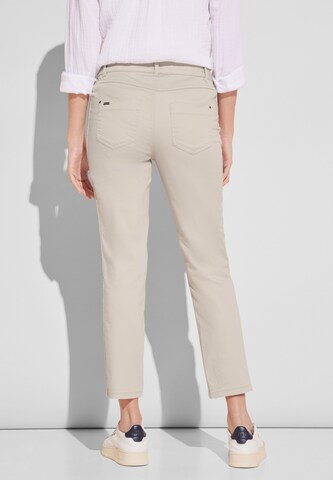 STREET ONE Slimfit Chinohose in Beige