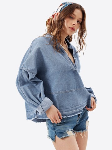 Imily Bela - Blusa en azul