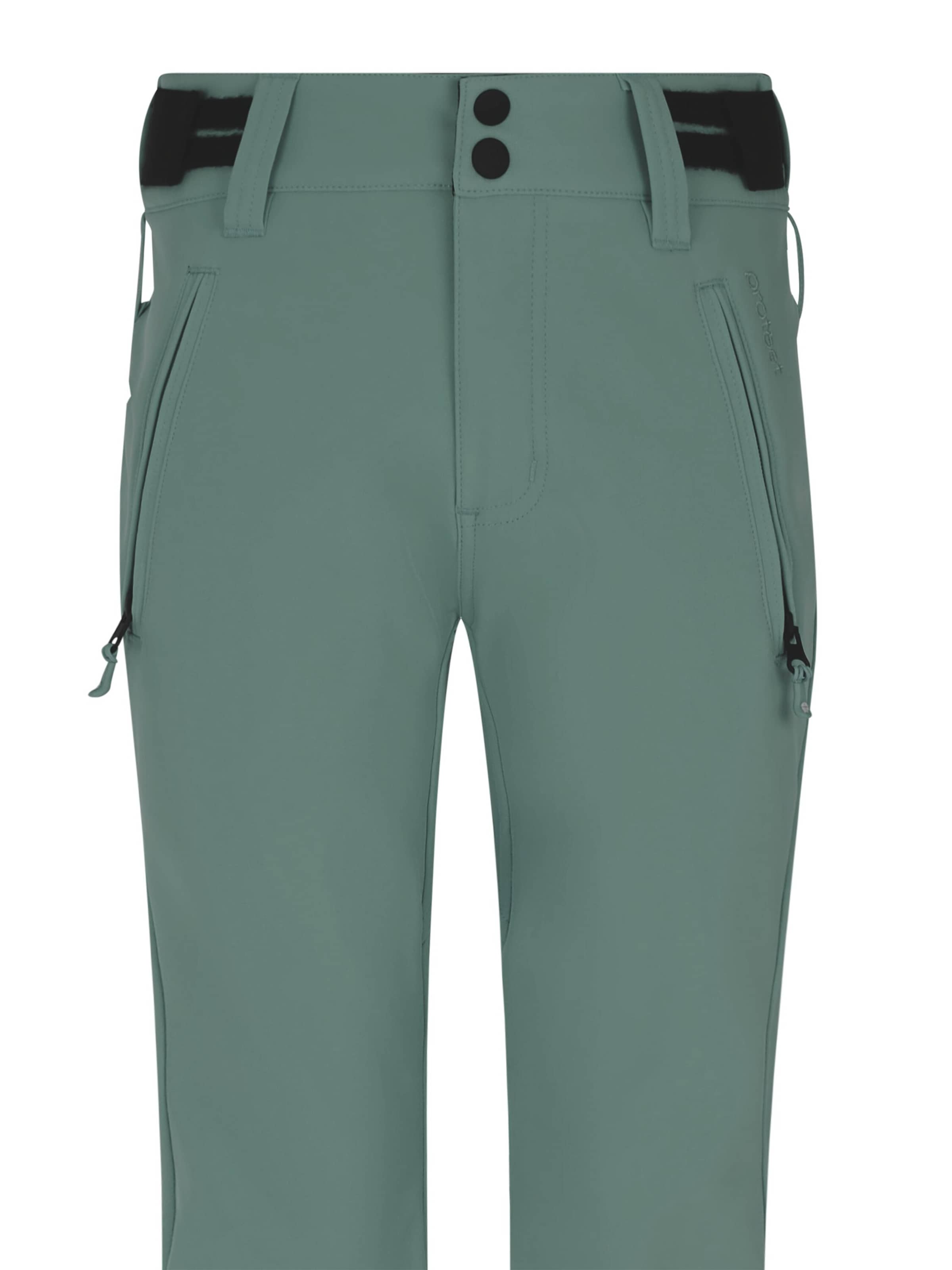 PROTEST Slim fit Workout Pants 'RELOLE JR' in Green