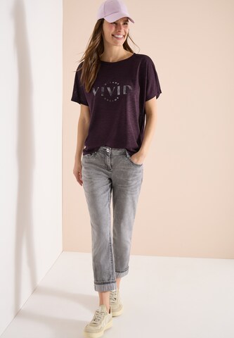 CECIL T-Shirt in Rot: Vorderseite