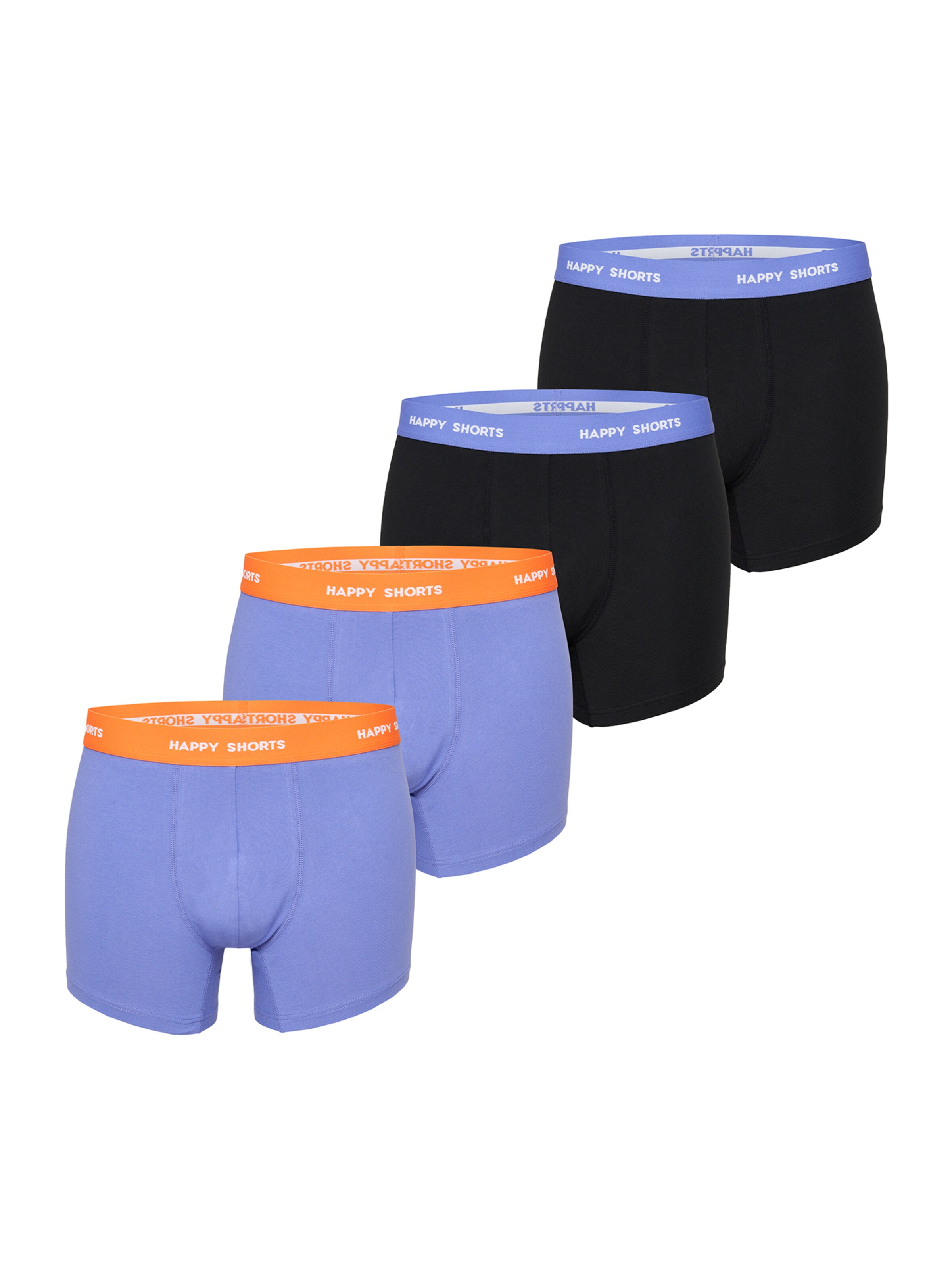 Happy Shorts - Calzoncillo boxer en lila: frente