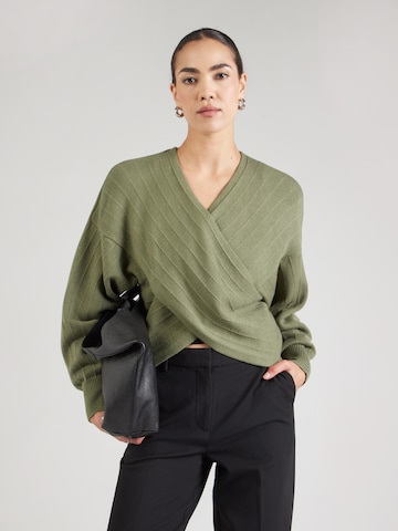 MSCH COPENHAGEN Sveter 'Zine Rachelle' - Zelená: predná strana
