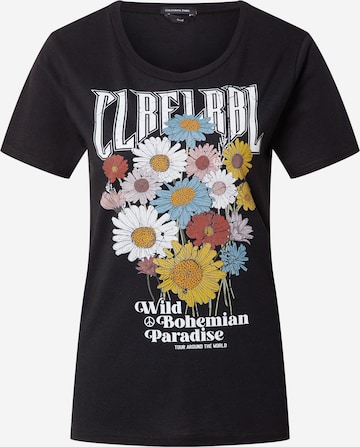 Colourful Rebel T-Shirt in Schwarz: predná strana