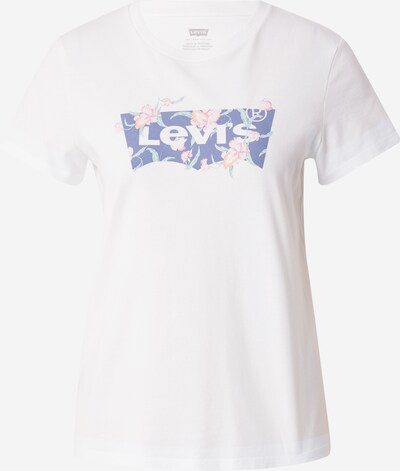 LEVI'S ® Shirt 'The Perfect Tee' in blau / weiß, Produktansicht