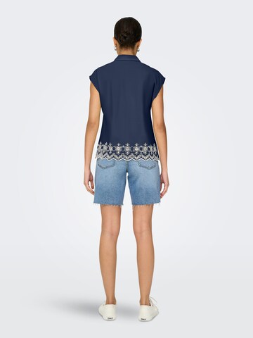 ONLY Blouse 'ONLLOU' in Blue
