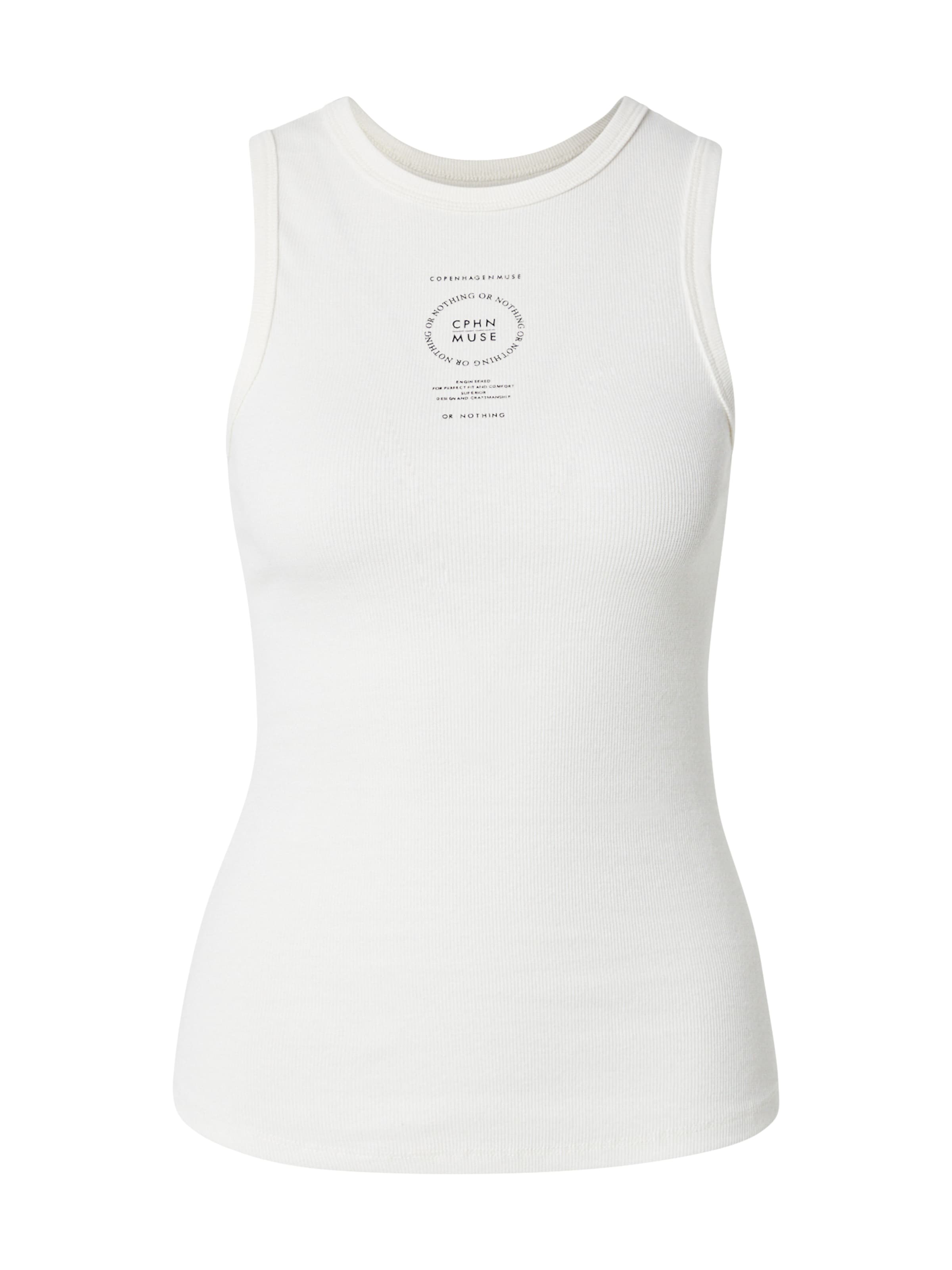 Top de la Cph Muse pe bej: față