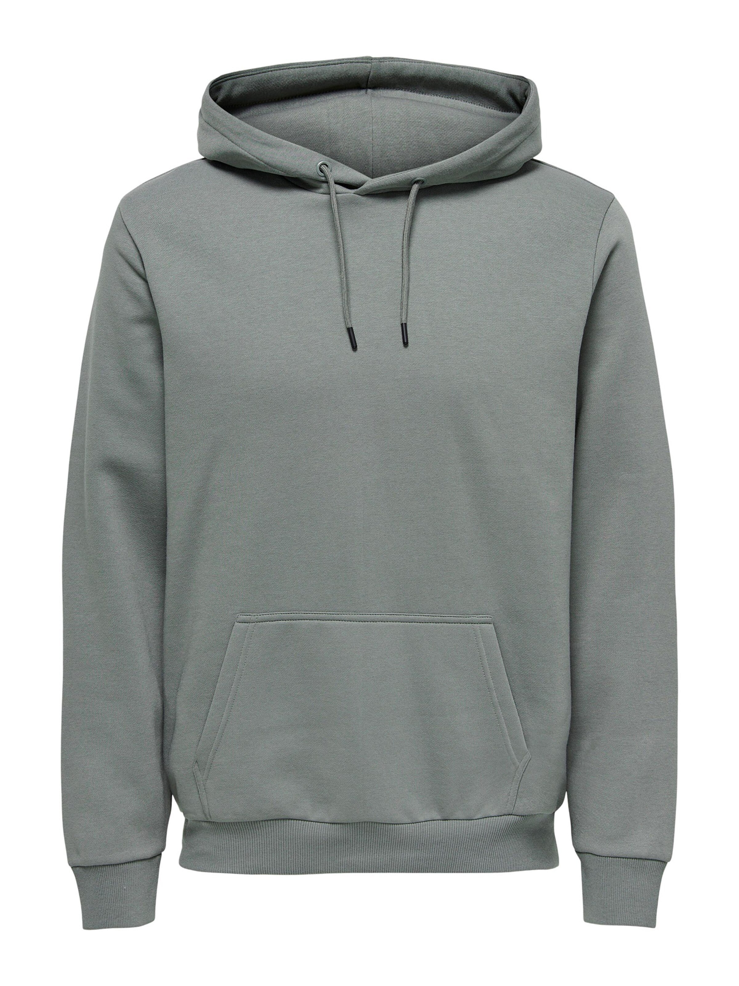Only & Sons Sweatshirt 'Ceres'‌‌‌‌‌‌‌‌‌‌ in Grün: Vorderseite