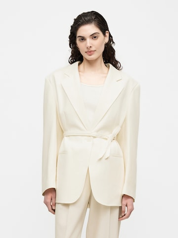 BOSS Blazer | bela barva: sprednja stran