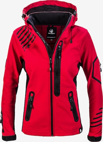 Rock Creek Outdoor jacket in Red: front