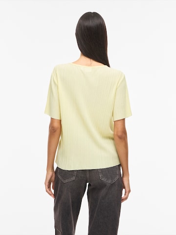 VILA T-shirt 'VIPLISA' i gul
