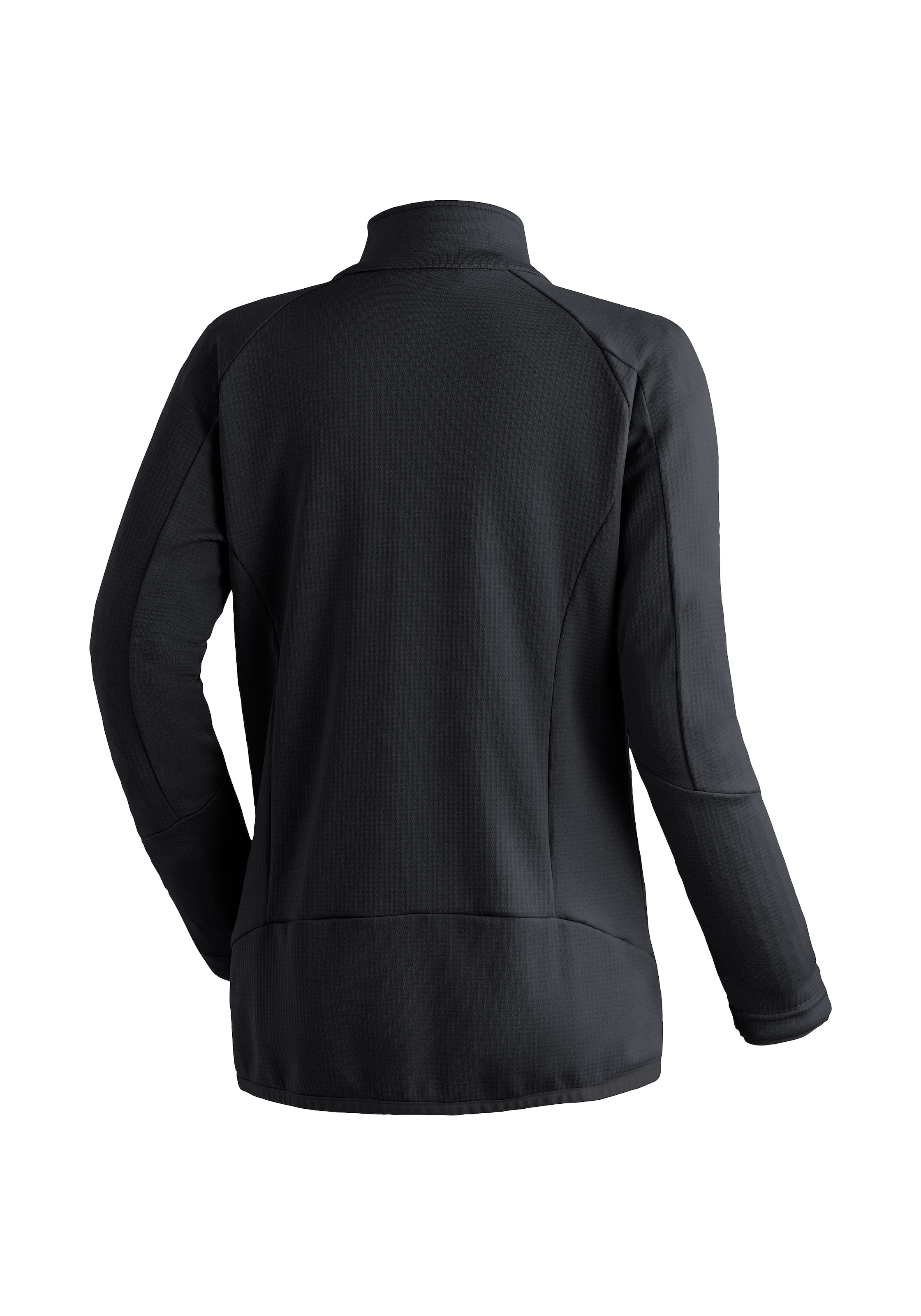 Maier Sports Funktionsfleecejacke in Schwarz