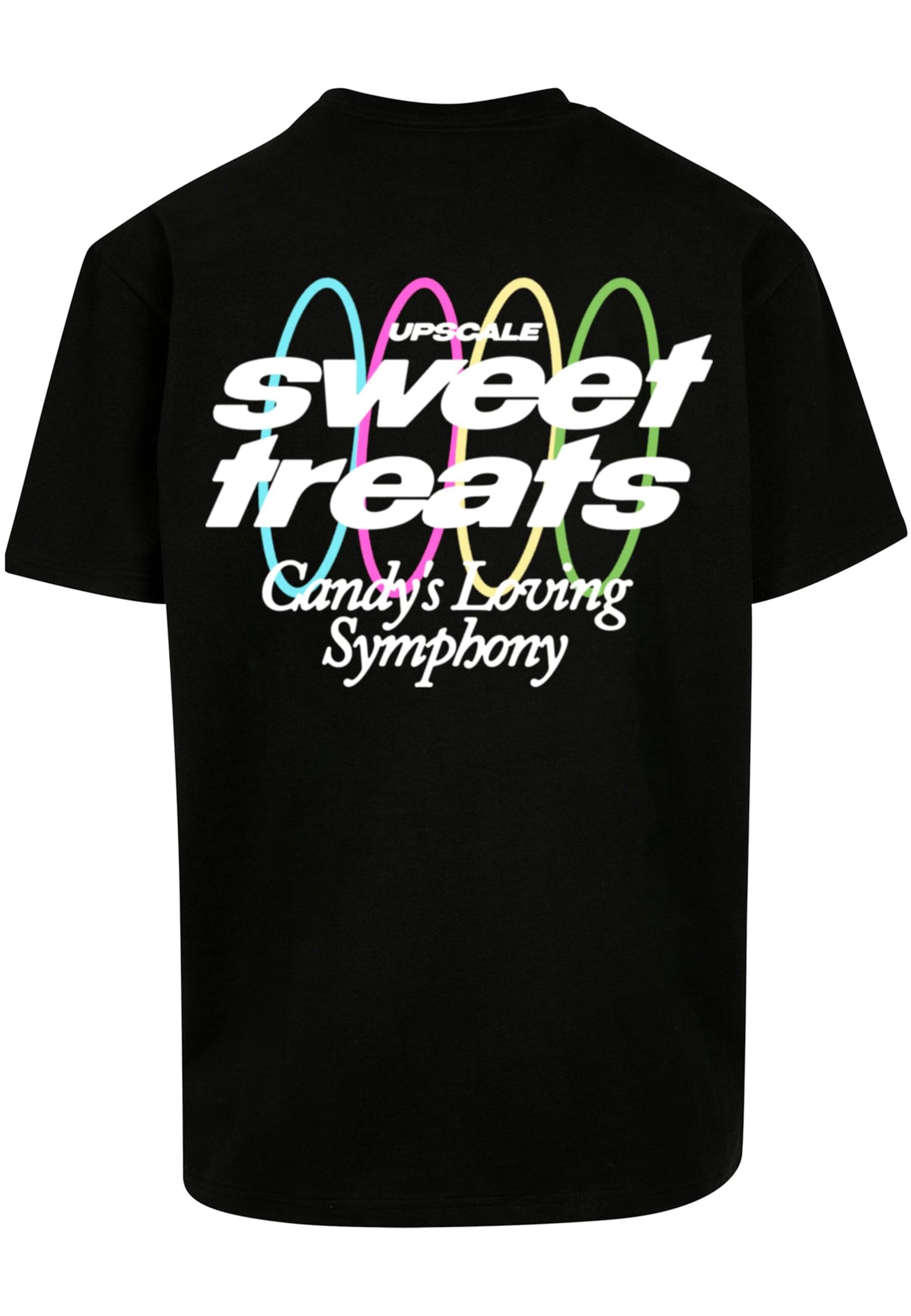 MT Upscale T-Shirt 'Sweet Treats' in Schwarz