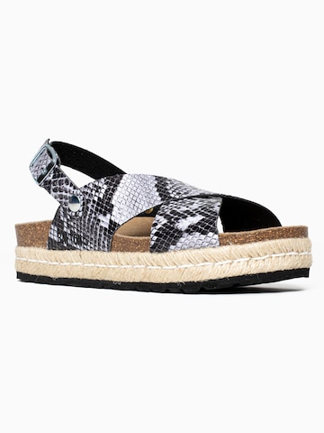 Bayton - Sandalias con hebilla 'Leida' en negro