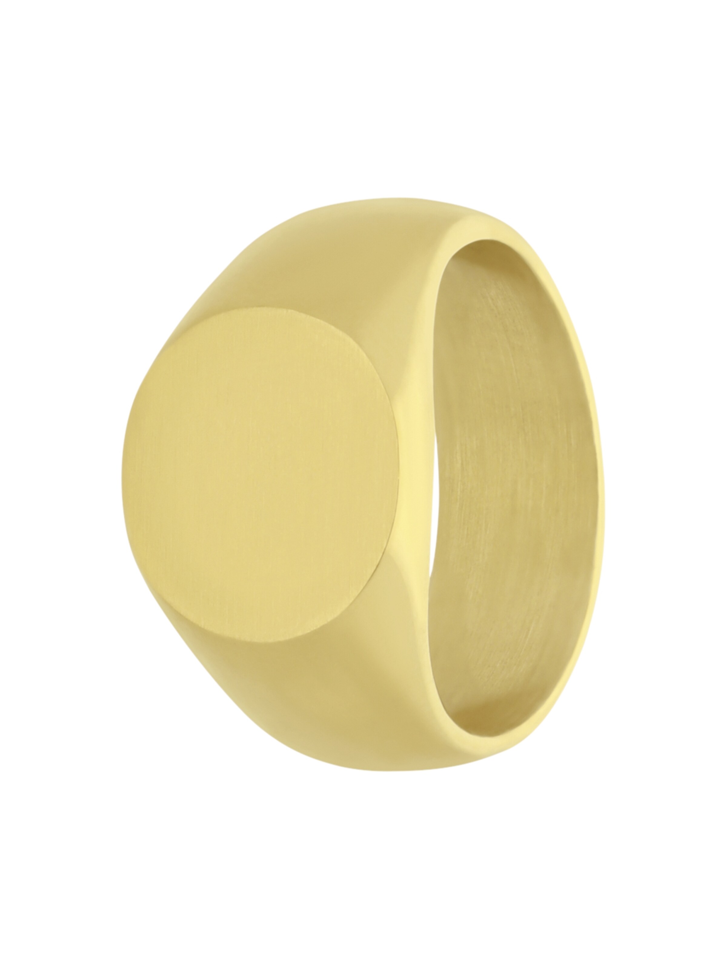 Lucardi Ring in Gold: front