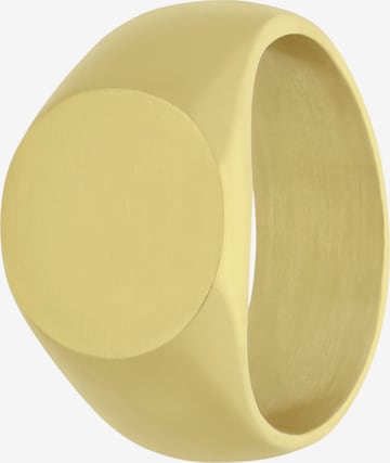 Lucardi Ring in Goud: voorkant