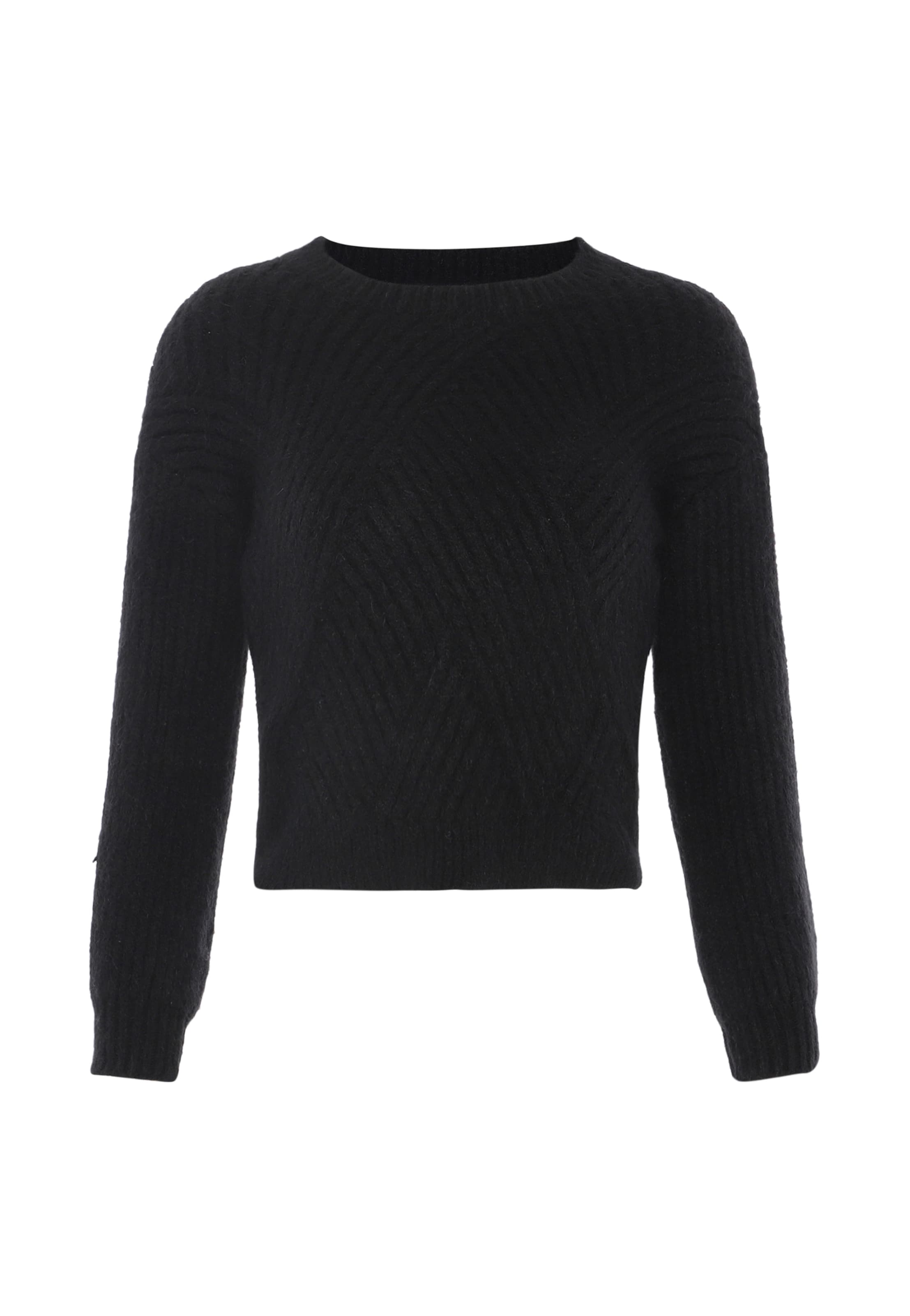 melns BLONDA Džemperis: no priekšpuses