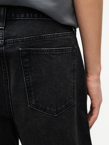 Abercrombie & Fitch Wide leg Jeans i svart