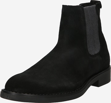 BULLBOXER Chelsea Boots in Black: front