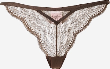 Hunkemöller String 'Isabelle' i brun: forside